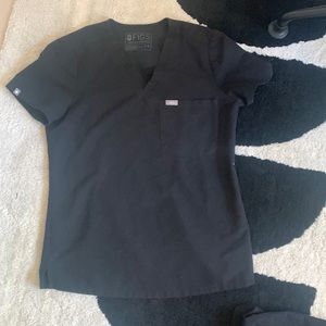Figs XS single pocket scrub top